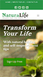 Mobile Screenshot of naturalife.org
